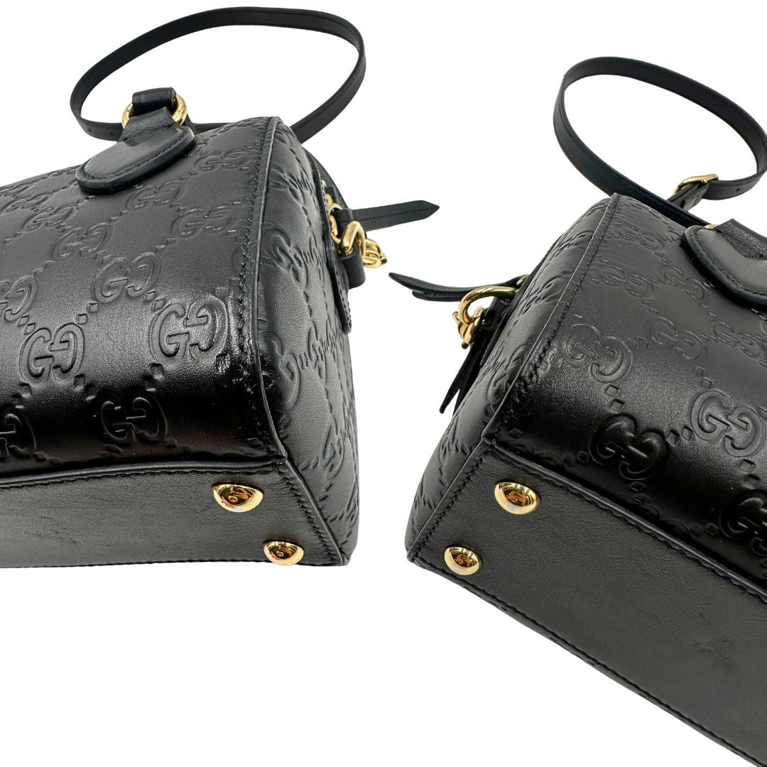 Bauletto Gucci GG Emblem Mini Boston