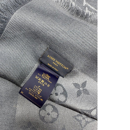 Stola Louis Vuitton monogram blu