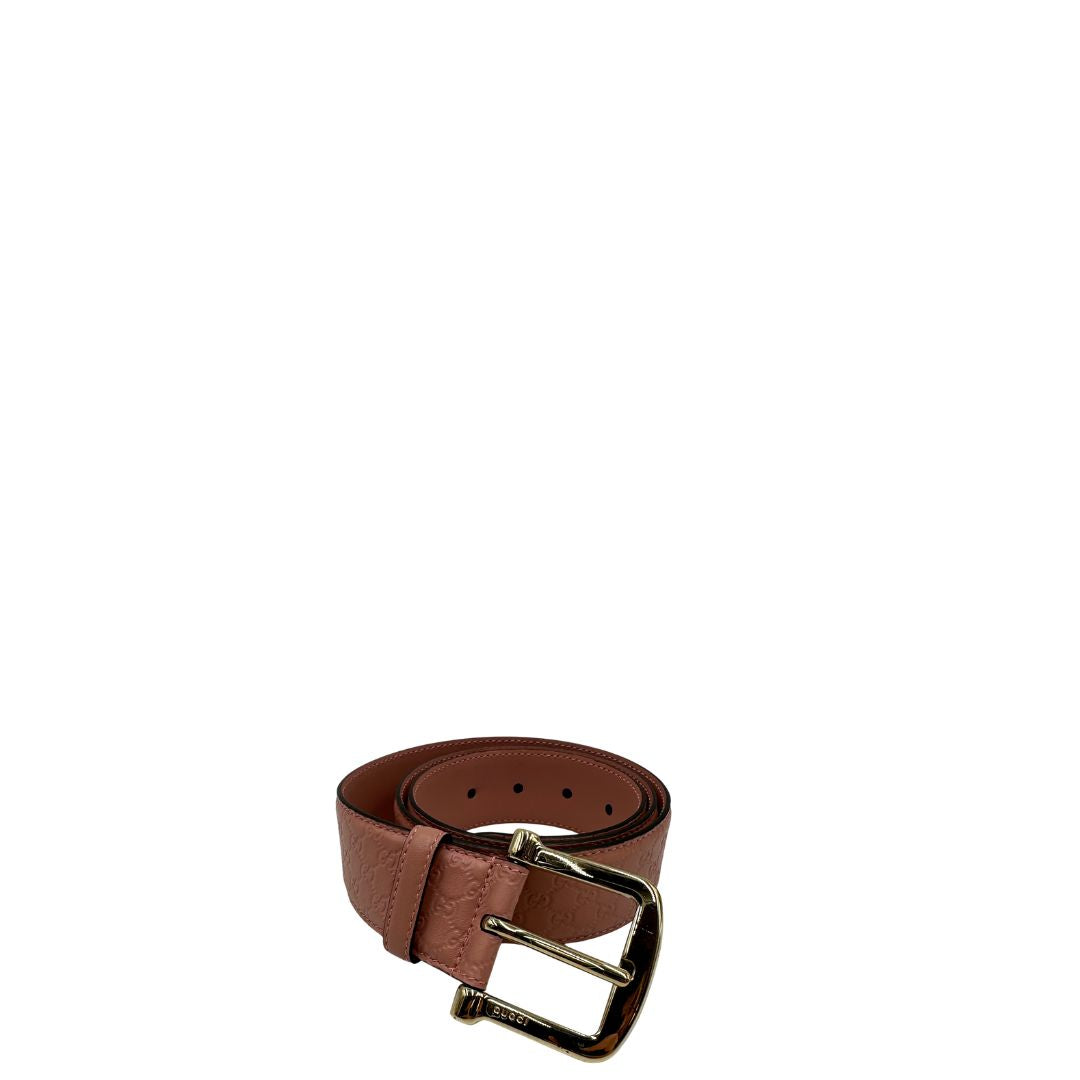 Cintura Gucci GG rosa TG. 44