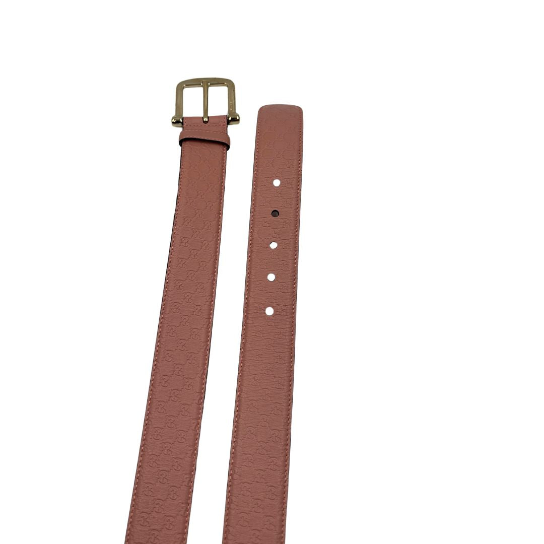 Cintura Gucci GG rosa TG. 44