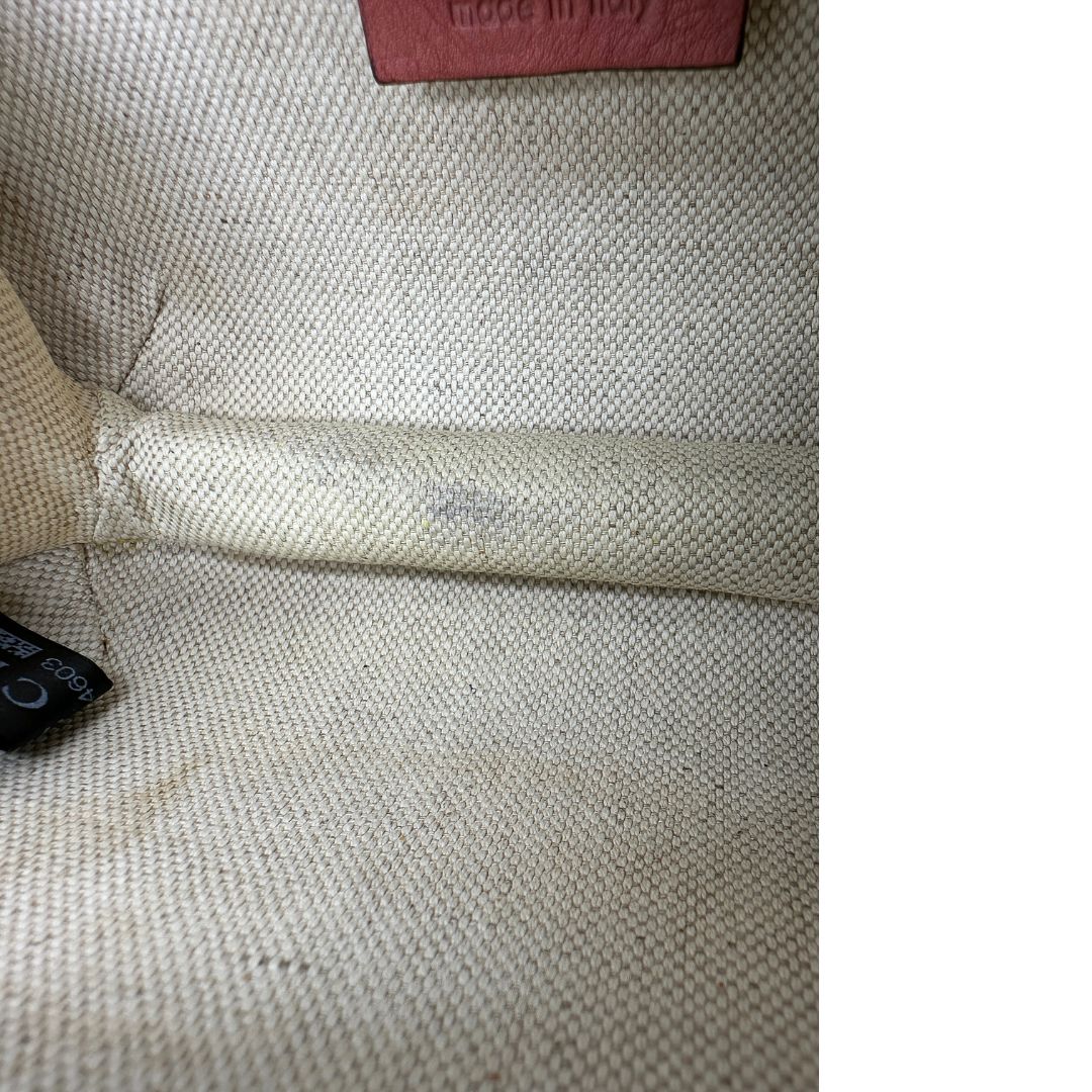 Gucci Microguccissima Bamboo Tassel Camera Bag