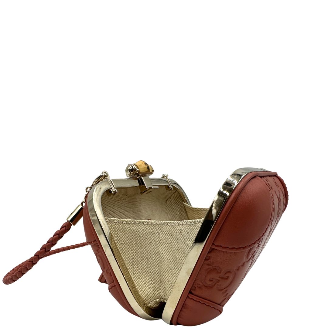 Gucci Microguccissima Bamboo Tassel Camera Bag