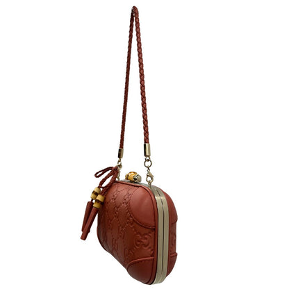 Gucci Microguccissima Bamboo Tassel Camera Bag