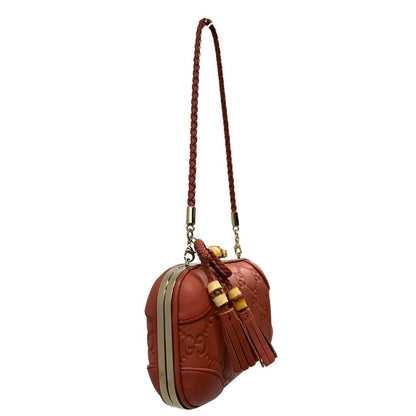 Gucci Microguccissima Bamboo Tassel Camera Bag
