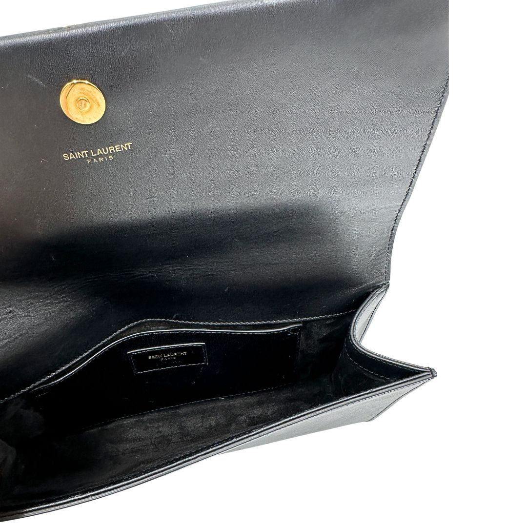 Clutch Kate Saint Laurent nera