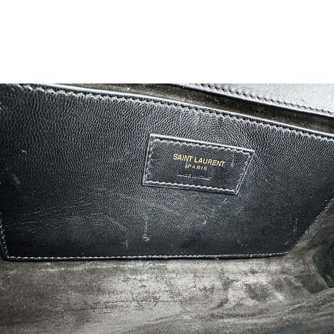 Clutch Kate Saint Laurent nera