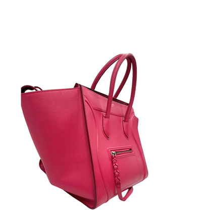 Borsa Céline Luggage fucsia