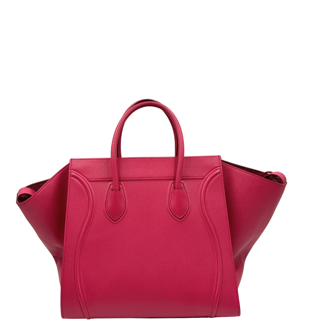 Borsa Céline Luggage fucsia