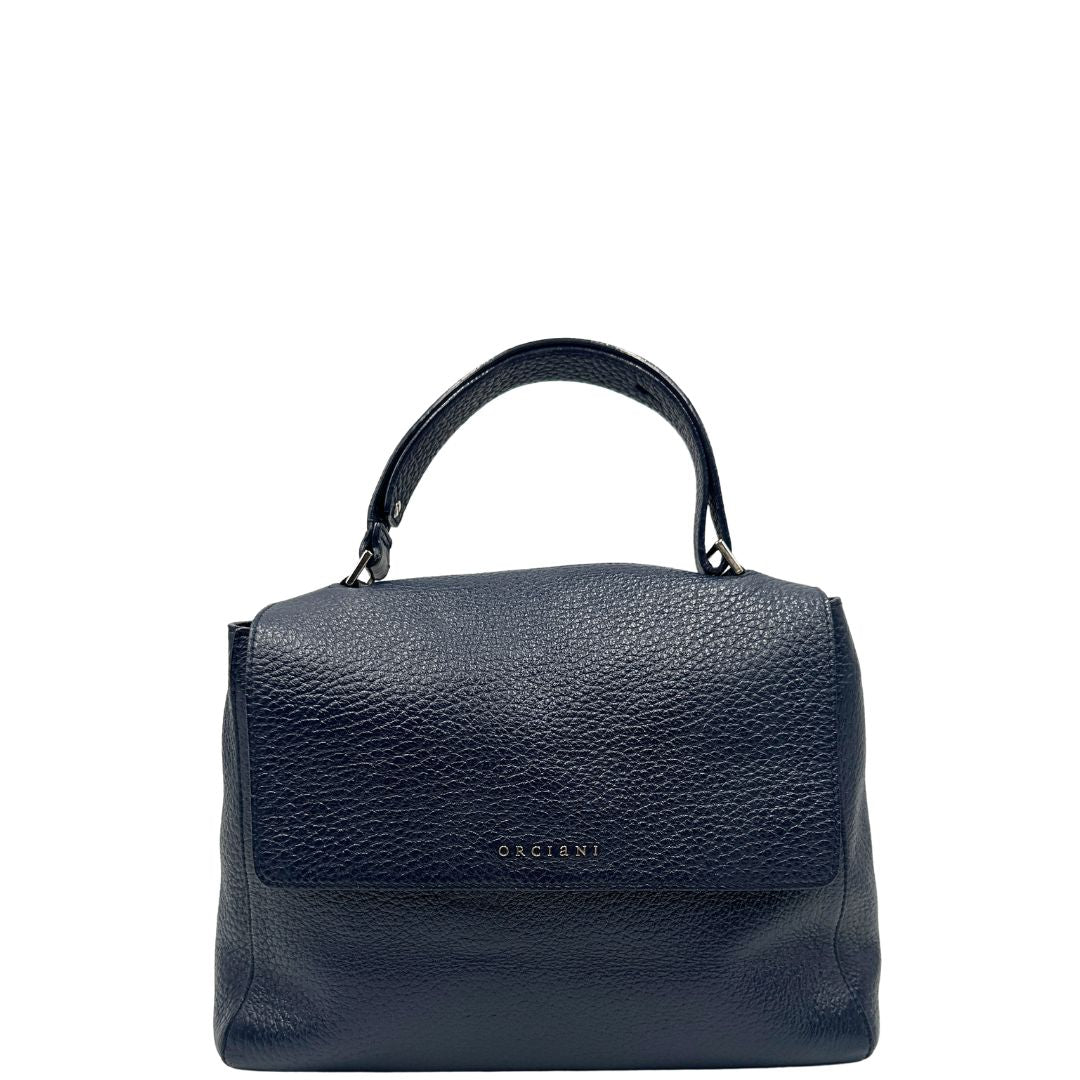 Borsa Orciani Sveva blu notte media