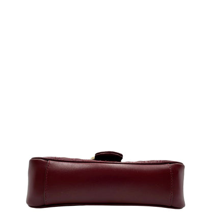 Borsa Gucci Marmont misura piccola bordeaux