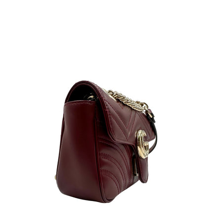 Borsa Gucci Marmont misura piccola bordeaux