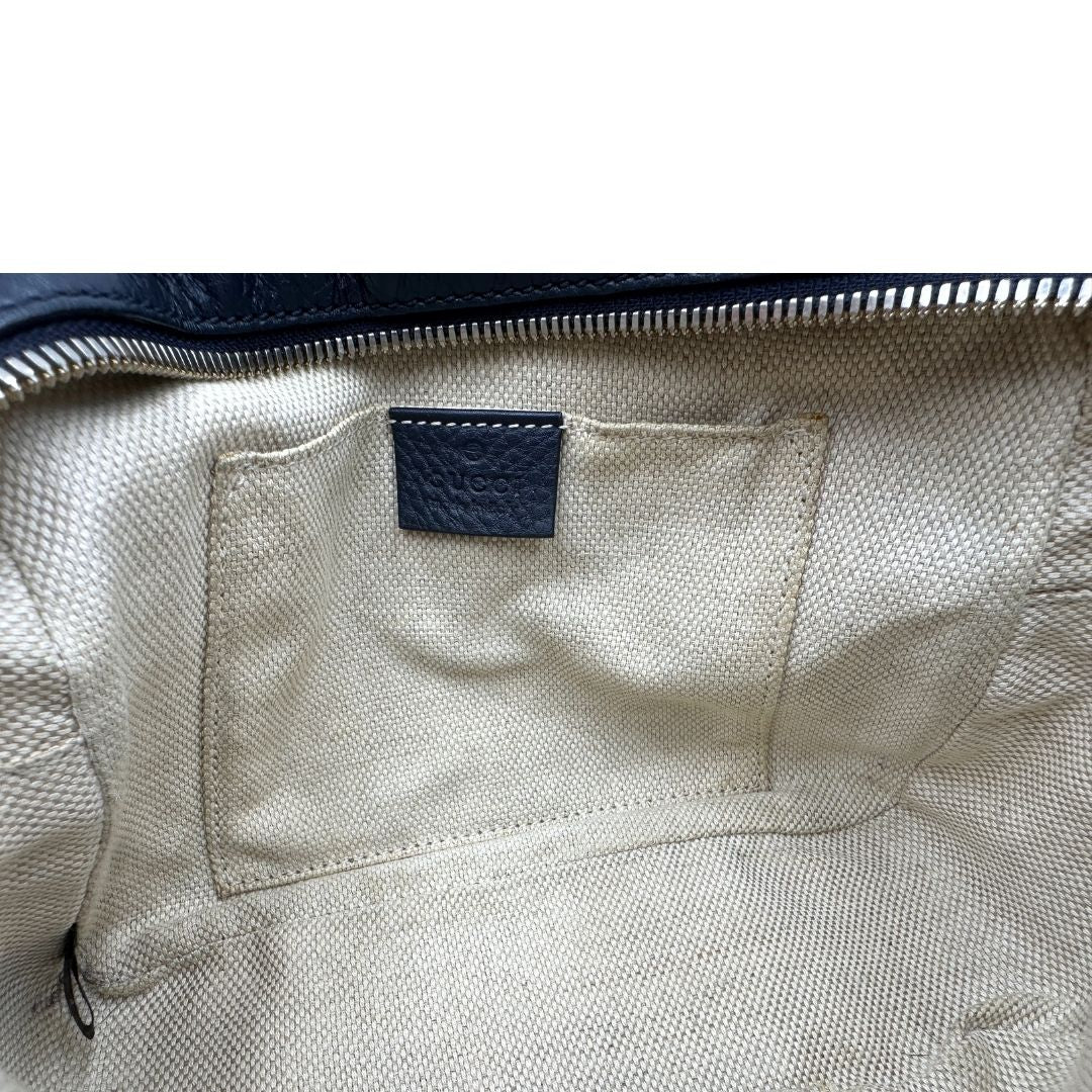 Borsa Gucci Soho blu notte