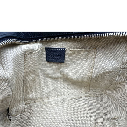 Borsa Gucci Soho blu notte