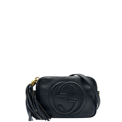 Borsa Gucci Soho blu notte