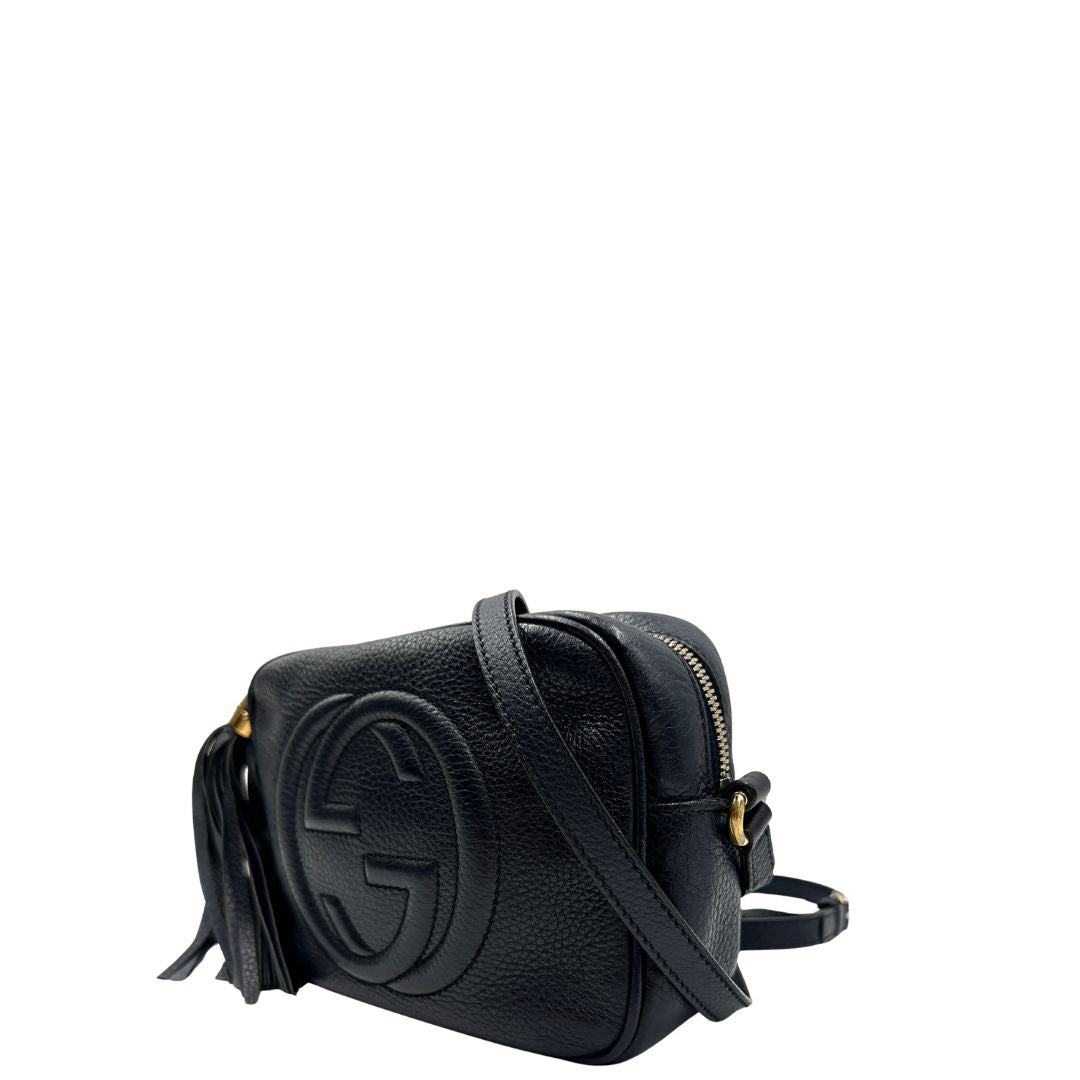 Borsa Gucci Soho blu notte