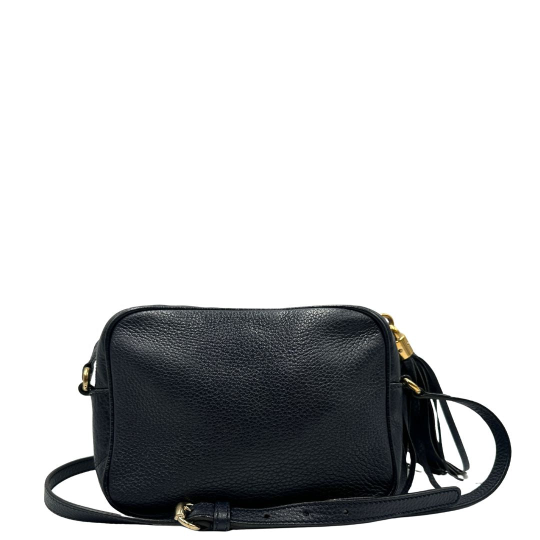 Borsa Gucci Soho blu notte