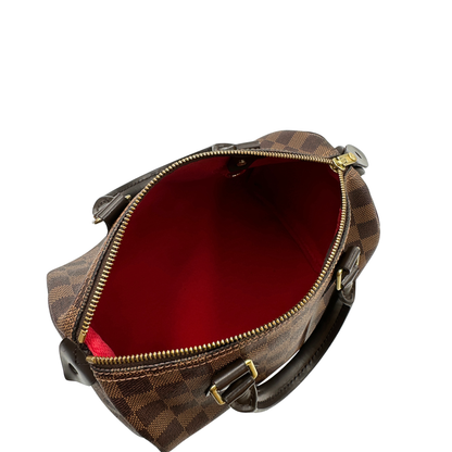 LV Speedy 25 Damier Ébène personalizzato