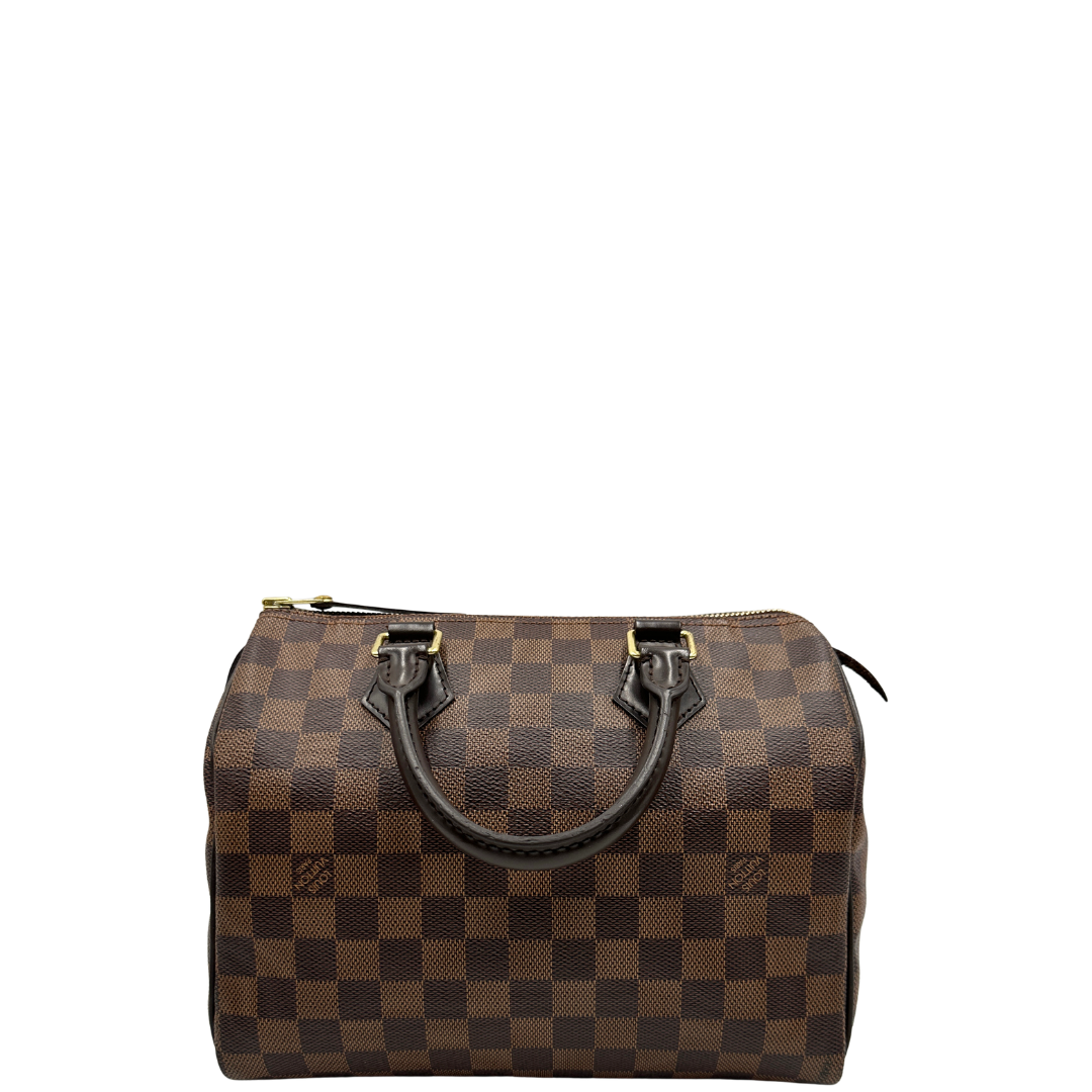 LV Speedy 25 Damier Ébène personalizzato