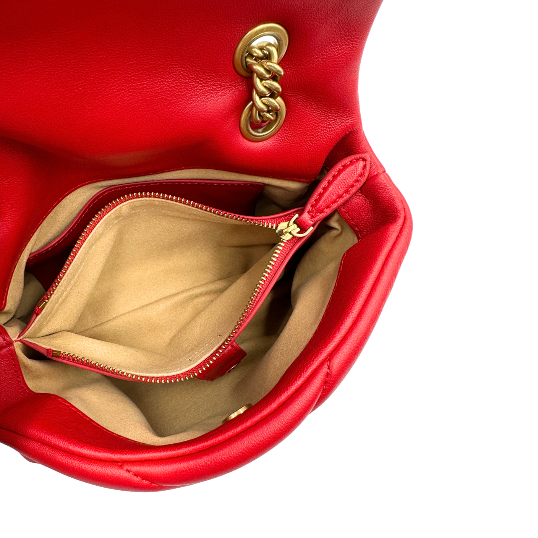 Mini Pinko Love Puff Farfalla rossa