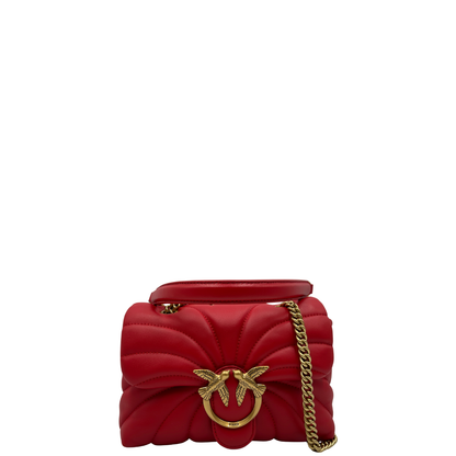 Mini Pinko Love Puff Farfalla rossa