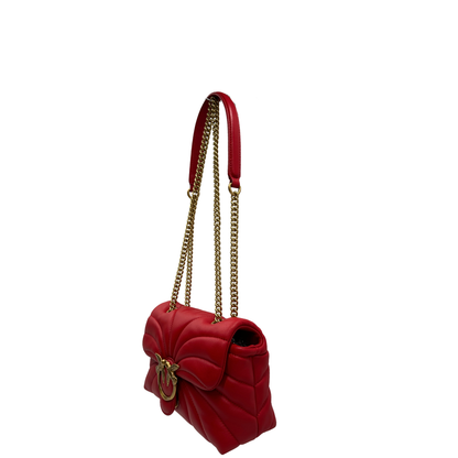 Mini Pinko Love Puff Farfalla rossa