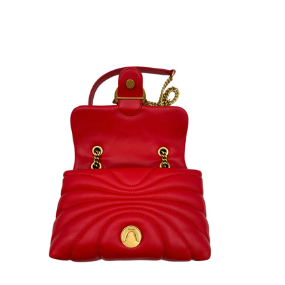 Mini Pinko Love Puff Farfalla rossa