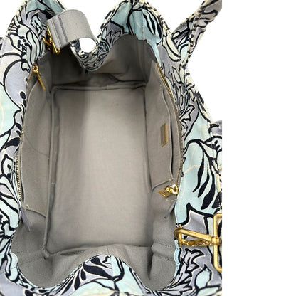 Tote Prada Canapa azzurra