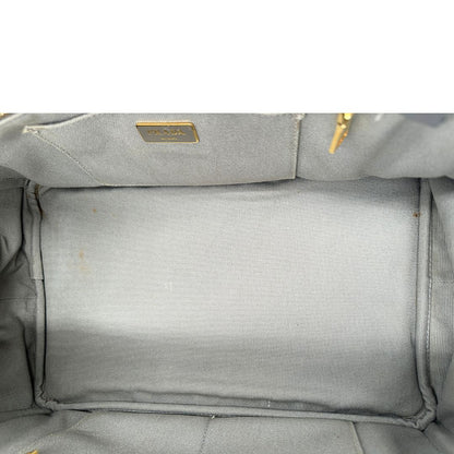 Tote Prada Canapa azzurra