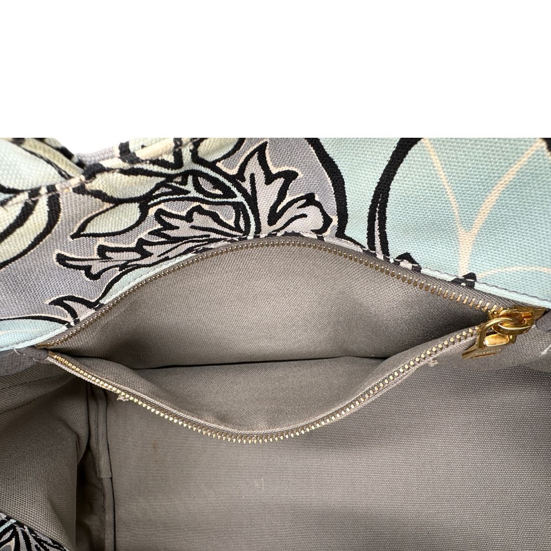 Tote Prada Canapa azzurra