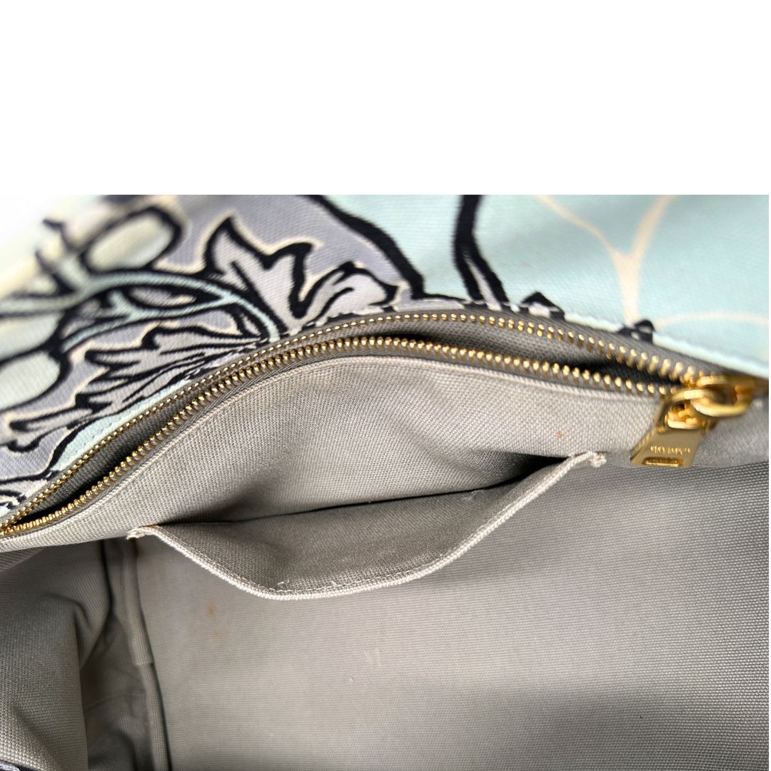 Tote Prada Canapa azzurra