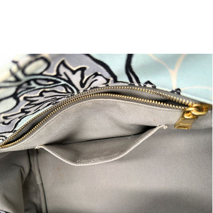 Tote Prada Canapa azzurra