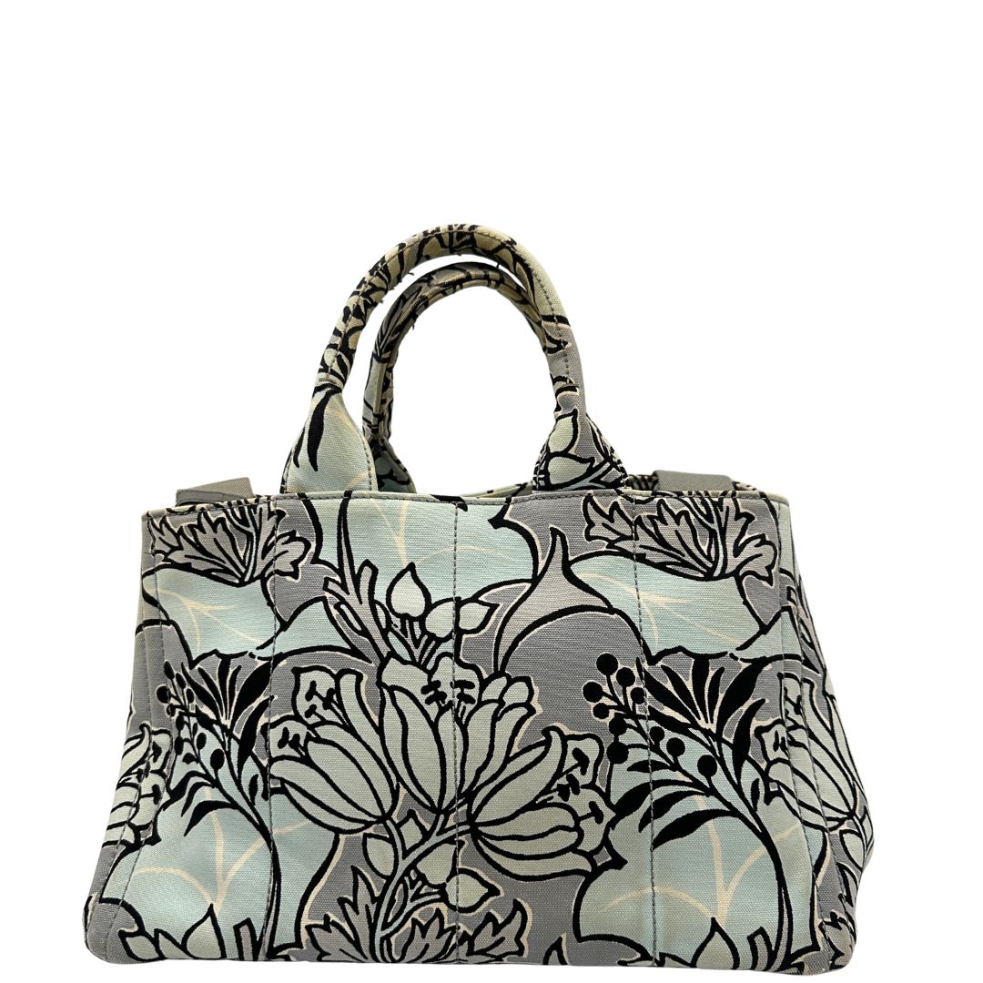 Tote Prada Canapa azzurra