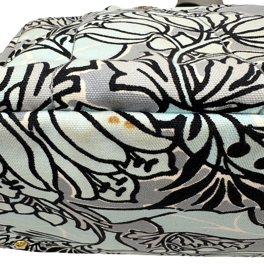 Tote Prada Canapa azzurra
