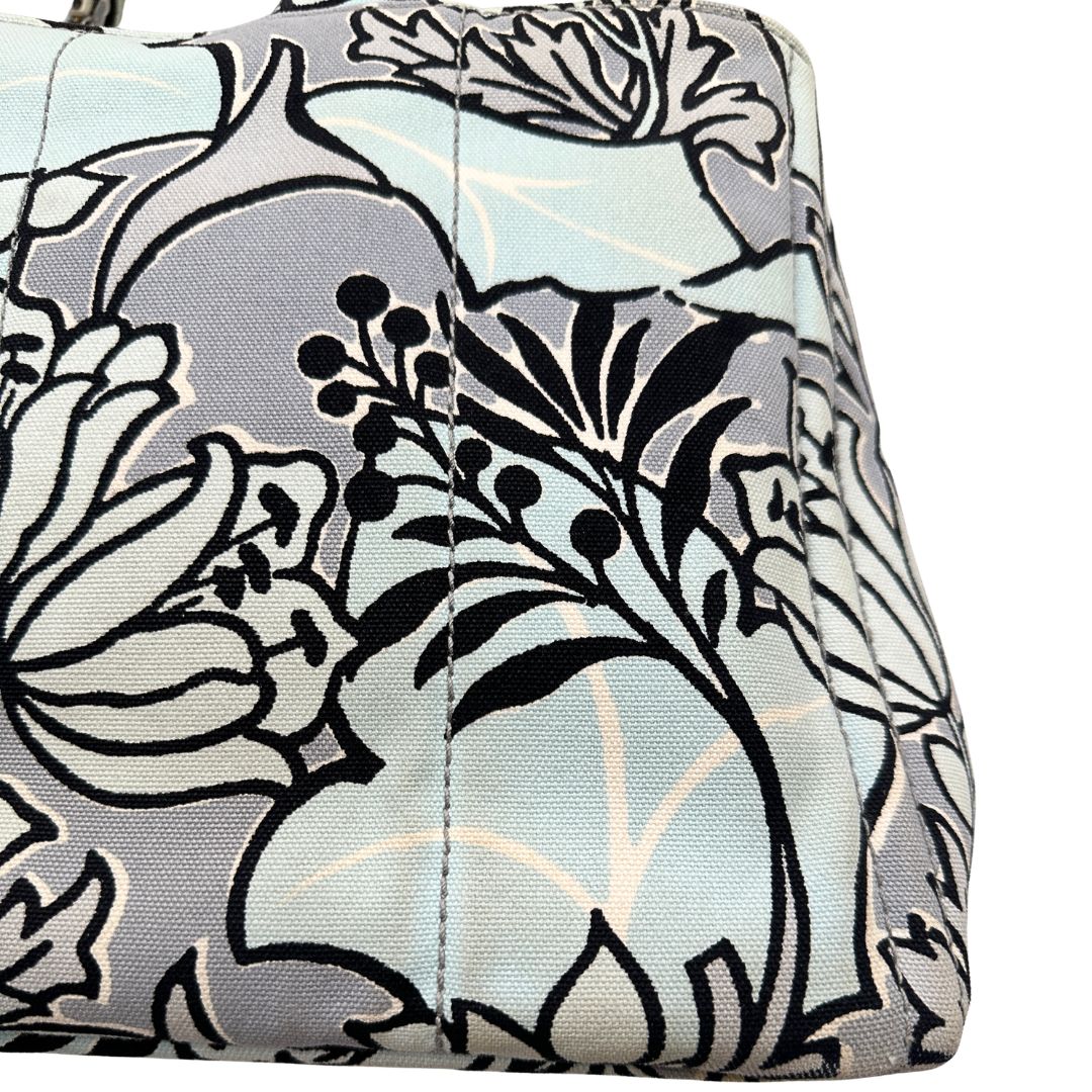 Tote Prada Canapa azzurra