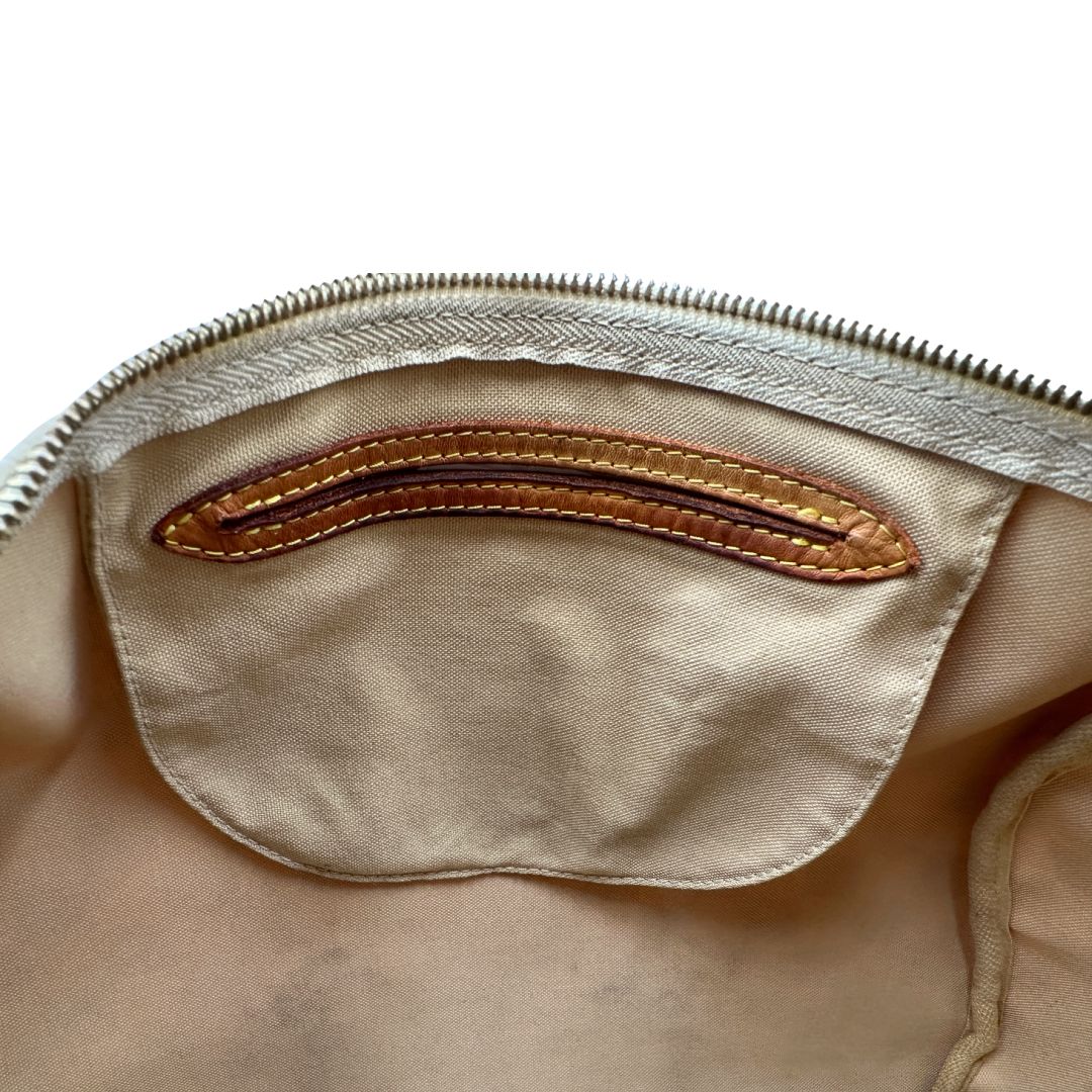 interno Speedy Louis Vuitton in canvas damier azur 