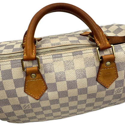 Speedy Louis Vuitton in canvas damier azur 