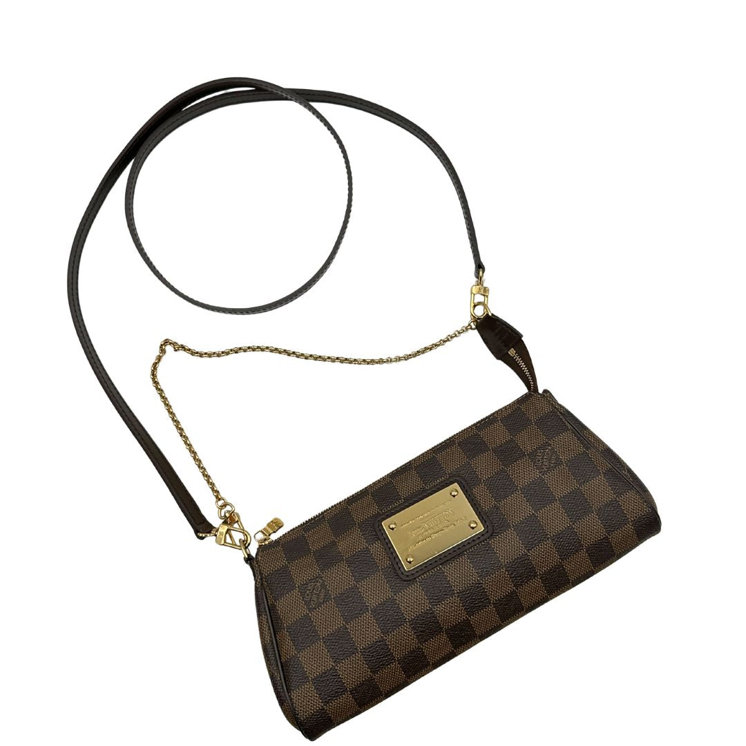 Pochette Eva Damier Ébène Louis Vuitton