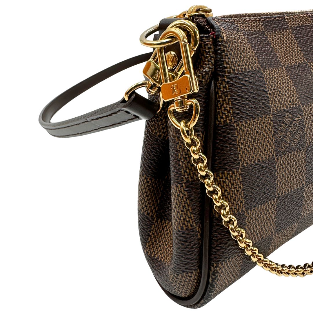 Pochette Eva Damier Ébène Louis Vuitton