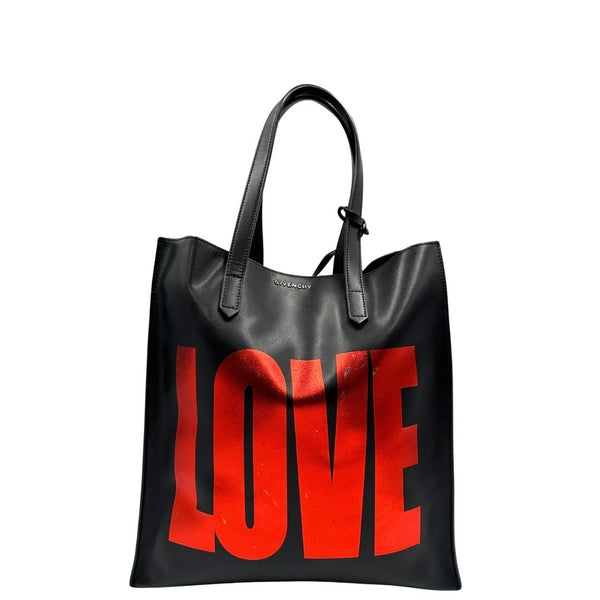 Tote Givenchy Love Print nera