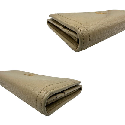 Portafoglio Prada beige