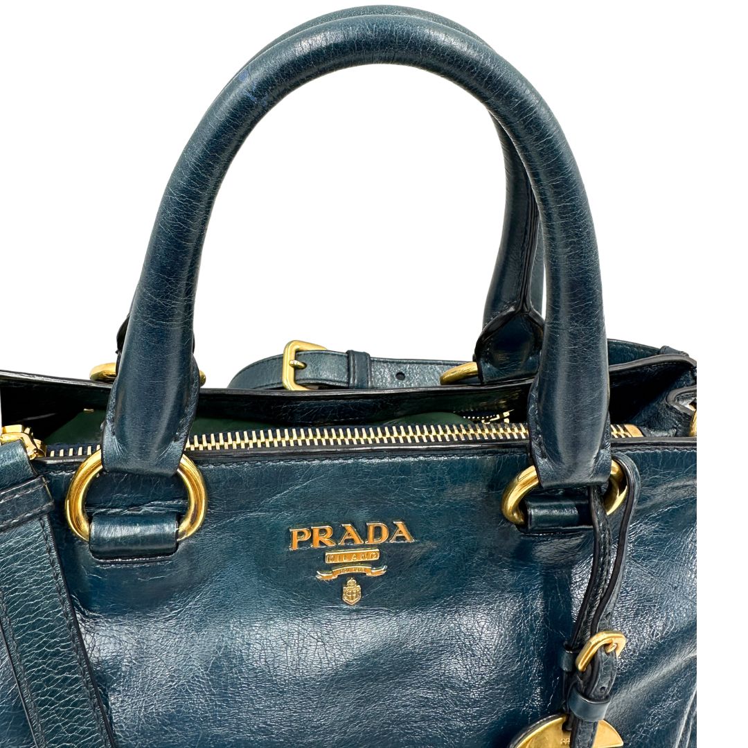Tote Prada blu