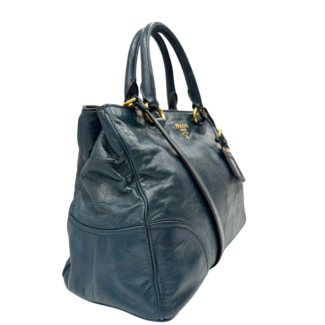 Tote Prada blu