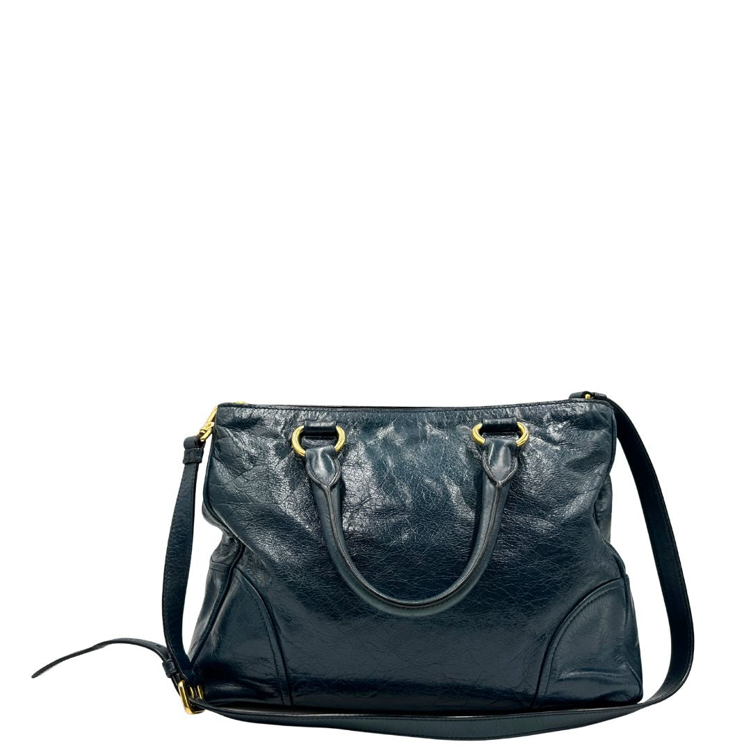 Tote Prada blu