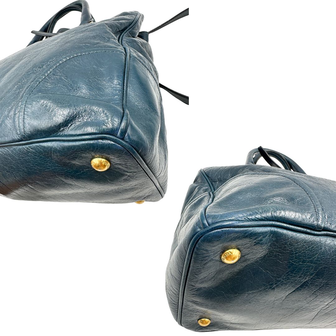 Tote Prada blu