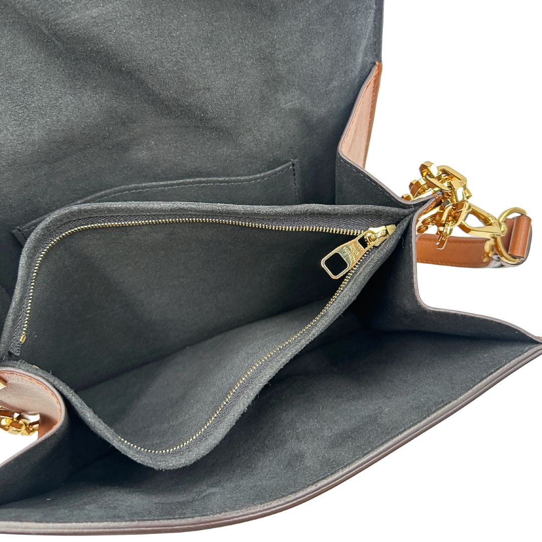 interno Borsa Dauphine Louis Vuitton in tela monogram