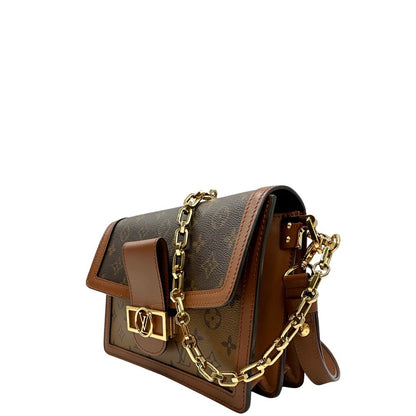 lato Borsa Dauphine Louis Vuitton in tela monogram 