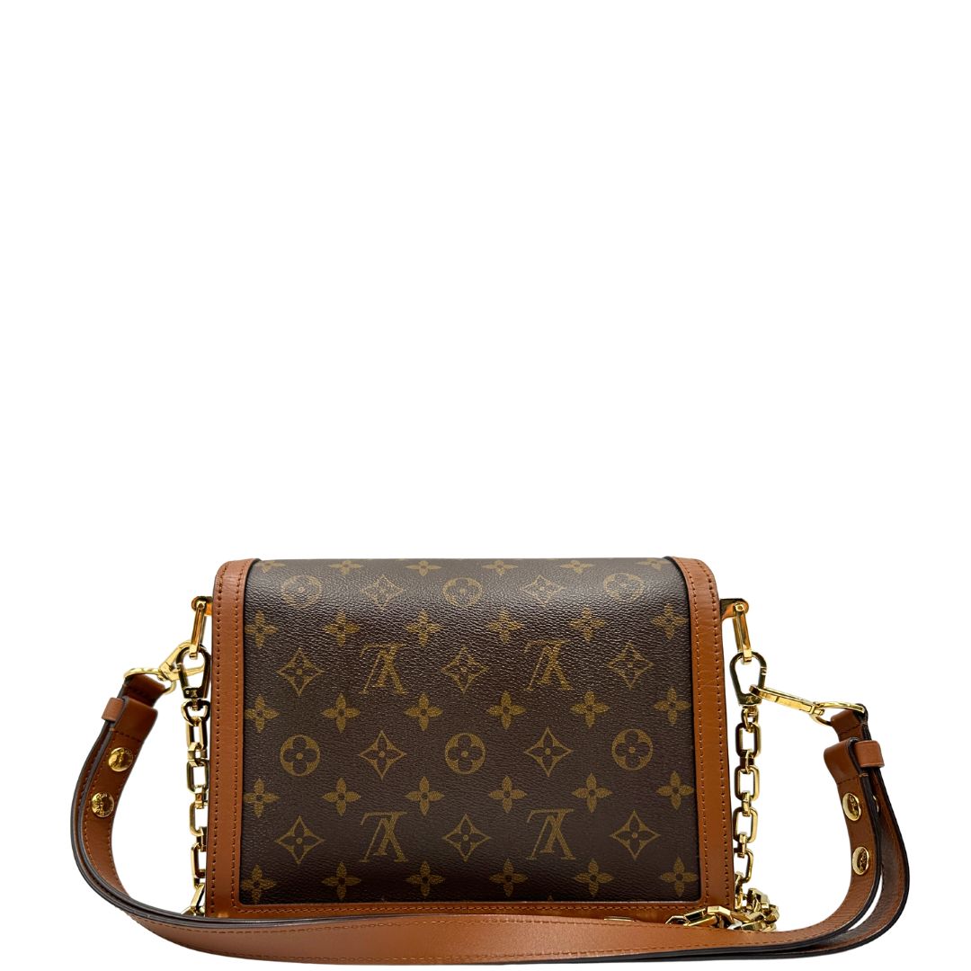 retro Borsa Dauphine Louis Vuitton in tela monogram