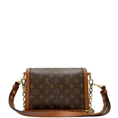 retro Borsa Dauphine Louis Vuitton in tela monogram