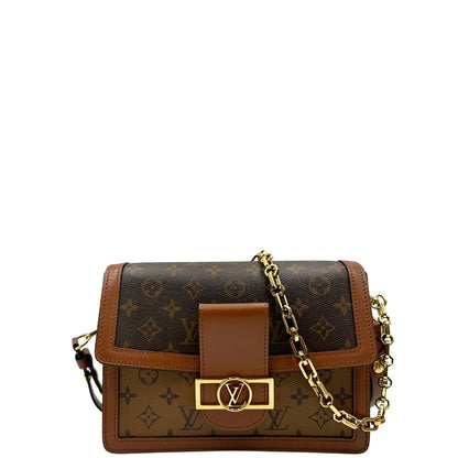 front Borsa Dauphine Louis Vuitton in tela monogram 