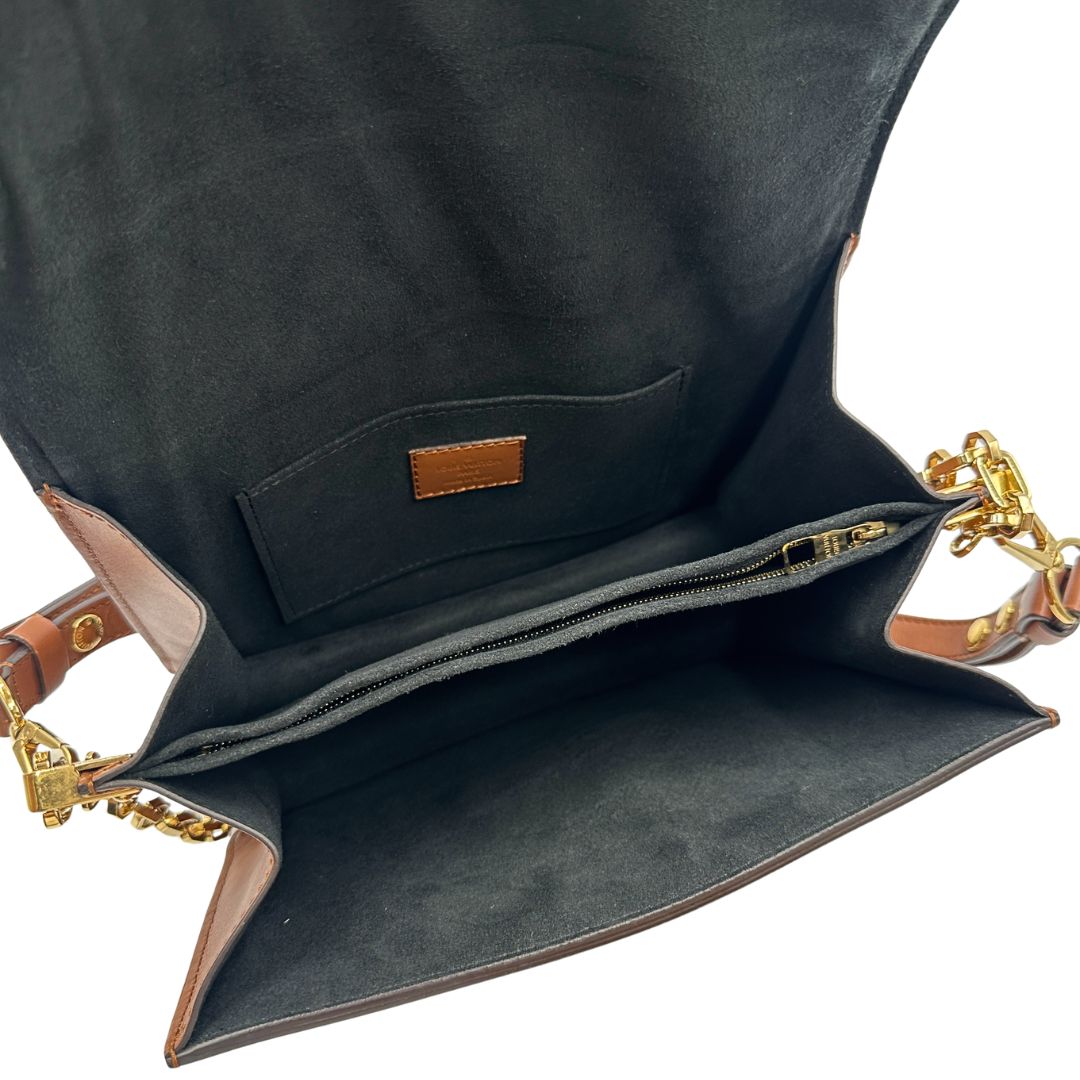 interno Borsa Dauphine Louis Vuitton in tela monogram